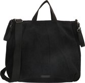 Enrico Benetti Corduroy Ribstof Shopper/Schoudertas - Zwart