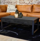 Salontafel Lucas 120x60x45cm zwart mangohout