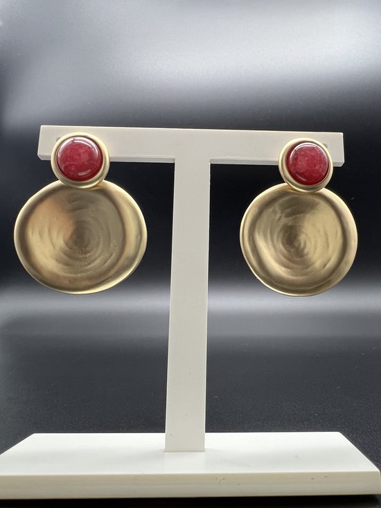 rose goud oorbellen swarovski