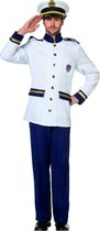 Kapitein & Matroos & Zeeman Kostuum | Onberispelijke Kapitein Oorlogsvloot | Man | Maat 60 | Carnaval kostuum | Verkleedkleding