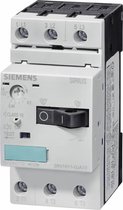 Siemens 3RV1011-1AA10 Vermogensschakelaar 1 stuk(s) 3x NO Instelbereik (stroomsterkte): 1.1 - 1.6 A Schakelspanning (max.): 690 V/AC (b x h x d) 45 x 90 x 81 mm