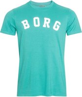 Bjorn Borg Berny Tee Aruba Blue - Heren - 1921-1036 70231 - Maat L