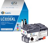 G&G LC3235XL Huismerk Inktcartridge Alternatief voor Brother LC-3233 LC-3235XL multipack Hoge Capaciteit