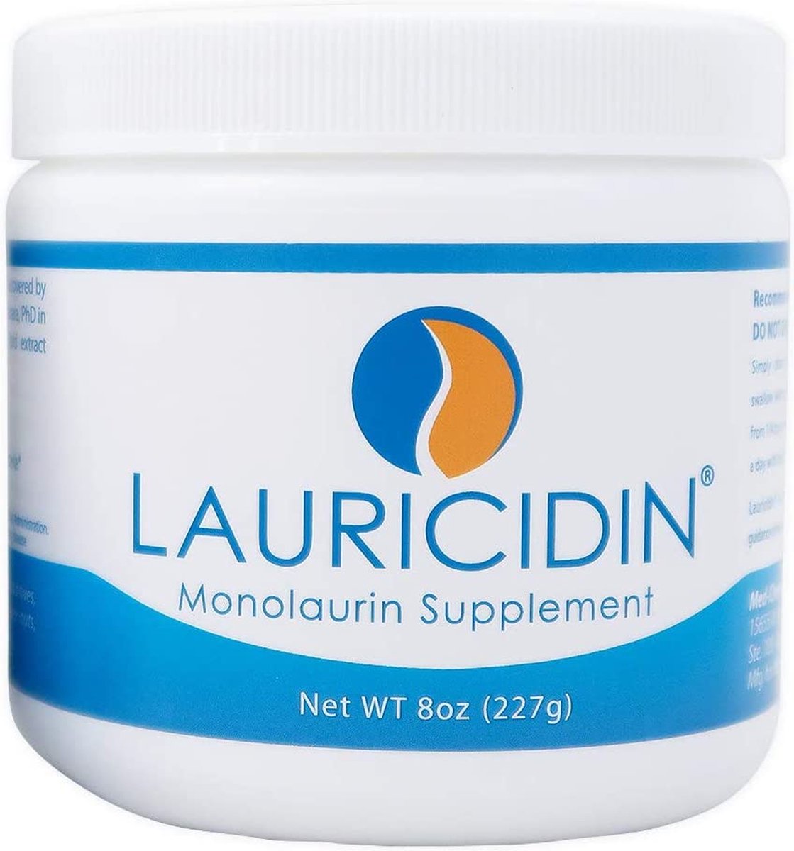 Lauricidin - Monolaurin Supplement - 227gram -