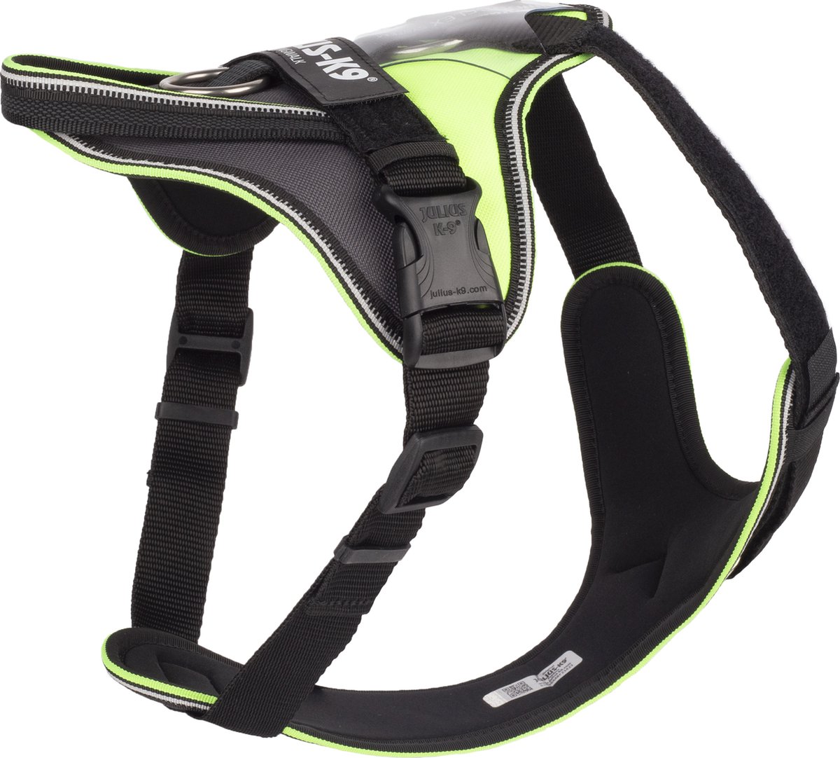 Julius-K9 IDC Longwalk Hondentuig - Neon/Grijs