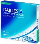 DAILIES® AquaComfort PLUS® Toric - Sterkte -1.25 - Cilinder -0.75 - As 180 - 90 pack - Daglenzen - BC 8.80 - Torische contactlenzen