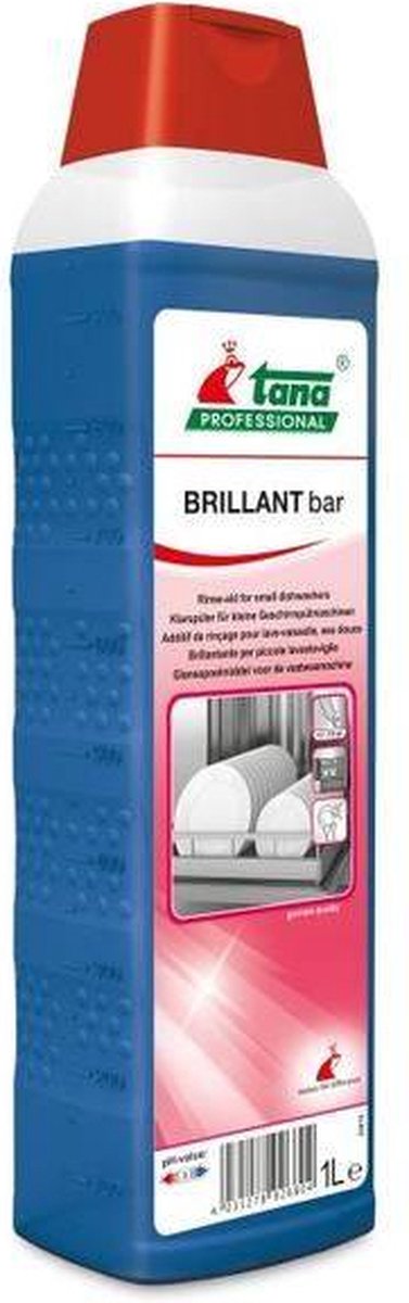 Tana BRILLANT bar spoelmiddel voor vaatwassers, 1L
