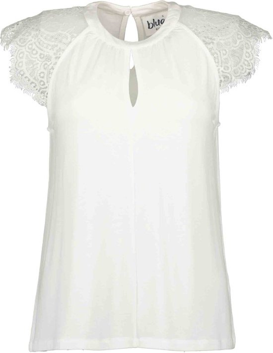 Blue Seven dames Shirt 105659 wit KM - 40