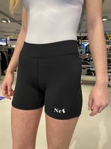 NeS - Short - Tight - Hotpant - Dames - Zwart - Maat L