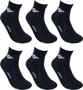 Umbro Premium sokken – sokken – 6 paar – maat 40-46 – zwart – sokken heren – unisex - Cadeau