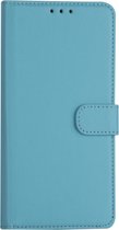 iPhone 13 Pro Max Booktype hoesje - licht blauw - Pasjeshouder - Magneetsluiting