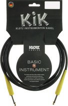 Klotz KIKC3.0PP5 jack 2p - jack 2p 3 meter instrumentenkabel