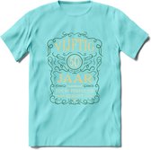 50 Jaar Legendarisch Gerijpt T-Shirt | Mos - Ivoor | Grappig Verjaardag en Feest Cadeau Shirt | Dames - Heren - Unisex | Tshirt Kleding Kado | - Licht Blauw - S