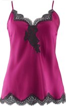 Aubade MS38 Dames Soie D Amour Top Camisole paars maat 40