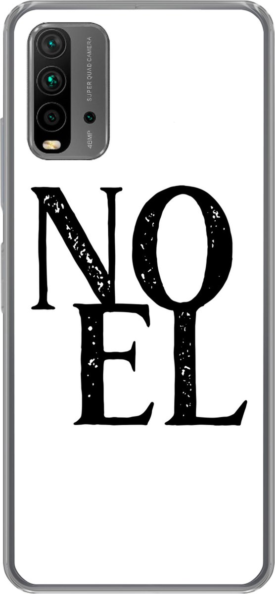 Telefoonhoesje Geschikt voor Xiaomi Geschikt voor Redmi 9T hoesje - Noel - Kerst - Quotes - Spreuken - Siliconen Telefoonhoesje Telefoonhoesje