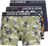 JACK&JONES ACCESSORIES JACFLOWERPOWER TRUNKS 3 -PACK PS  Onderbroek - Maat EU5XL US3XL
