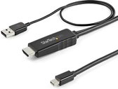Adapter Mini Display Port naar HDMI Startech HD2MDPMM1M           1 m Zwart