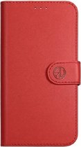 Apple iPhone 6/6S RV Super Wallet case/ book case/hoesje met pasjeshouder hoge kwaliteit + gratis protector- Rood