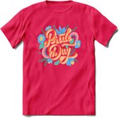 Pride Day | Pride T-Shirt | Grappig LHBTIQ+ / LGBTQ / Gay / Homo / Lesbi Cadeau Shirt | Dames - Heren - Unisex | Tshirt Kleding Kado | - Roze - L