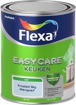 Flexa Easycare Muurverf - Keuken - Mat - Mengkleur - Frosted Sky - 1 liter