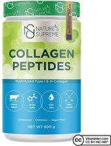 Collagen Peptides - Collageen Poeder - Nature's Supreme - 600 gram - Zonder smaak