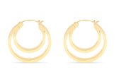 oorbellen dames | oorringen dames | gouden oorringen | zilveren dames oorbellen | 925 zilver | cadeau voor vrouw | dubbele oorringen goud |
