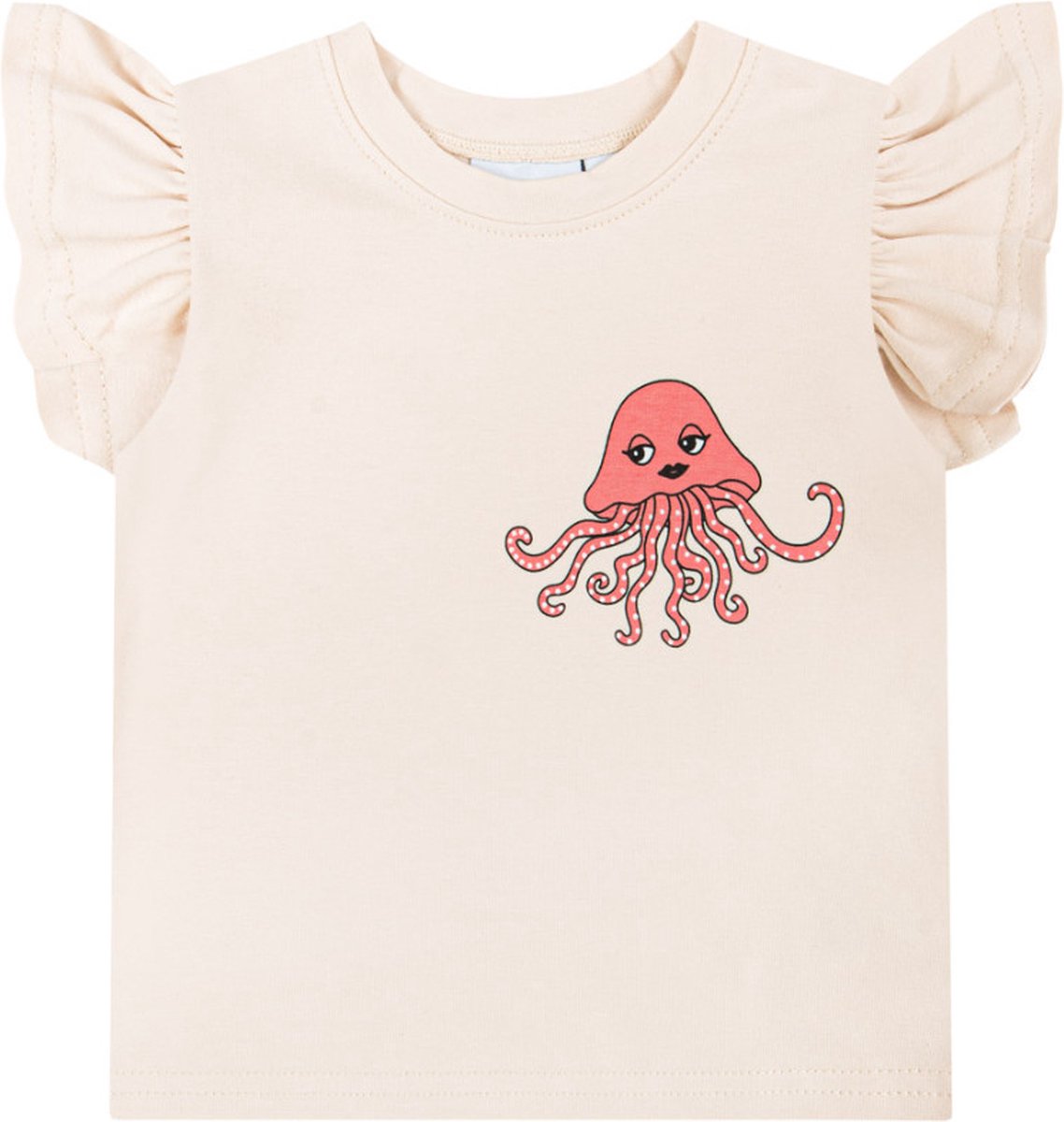 Dear Sophie T-shirt Jellyfish Frill Tank Vanilla Maat 110/116