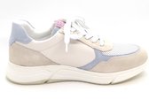 Marco Tozzi Dames Sneaker - 2-23791-28-187 Wit/Offwhite/Bleu - Maat 42