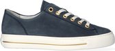 Paul Green 4704 Lage sneakers - Leren Sneaker - Dames - Blauw - Maat 40