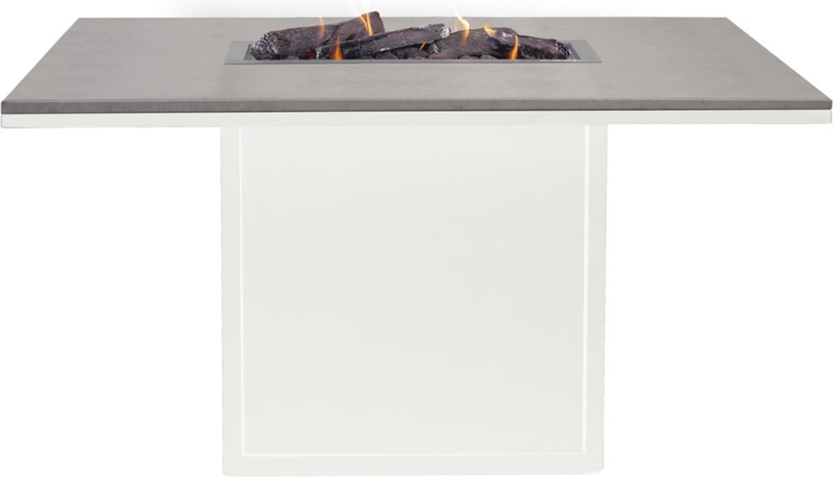 Cosi Cosiloft 120 - Fire Table - White with Grey