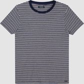 T-Shirt Crew s/s The Stripe Jersey Navy