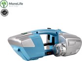 MoreLife Omsnoeringsmachine - Omsnoeringsapparaat - Automatisch Omsnoeringsmachine Handheld - Strap Apparaat - Strap Machine - Spanbreedte 11-16mm - Banddikte 0.5-1.5mm