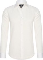 Overhemd  Andrew Slim fit met stretch White Size : 2XL