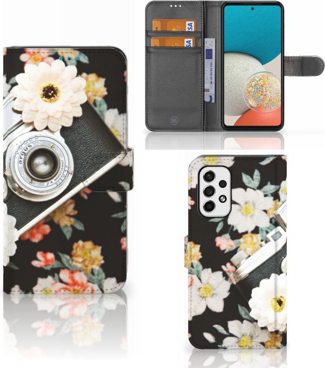 Samsung Galaxy A53 Telefoonhoesje met foto Vintage Camera