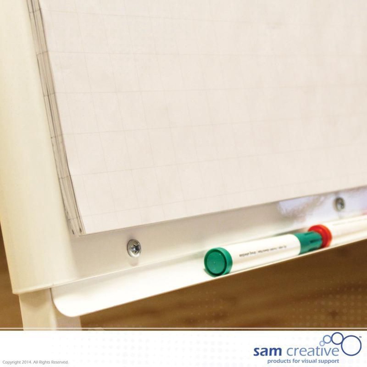Sam Creative Flipover Standaard Series - Flipchart Standaard thumbnail 3