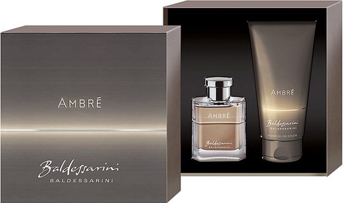 Baldessarini - Ambré Gift Set Eau de toilette 50 ml en Shower gel Baldessarini Ambré 50 ml