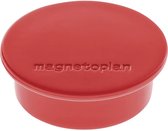 Magnetoplan Magneet Discofix Color (Ø x h) 40 mm x 13 mm rond Rood 10 stuk(s) 1662006