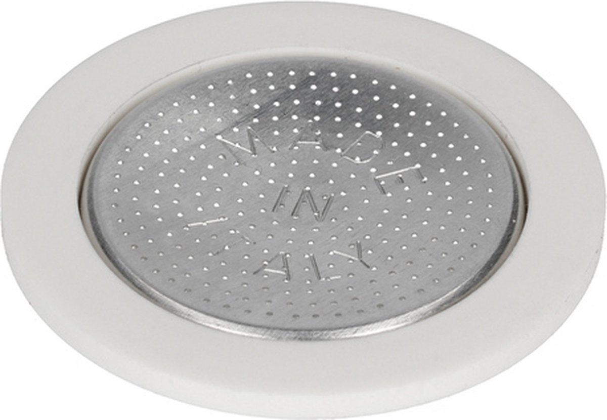 Bialetti Seal + Sieve for Bialetti 6tz (zeef + rubber ring)