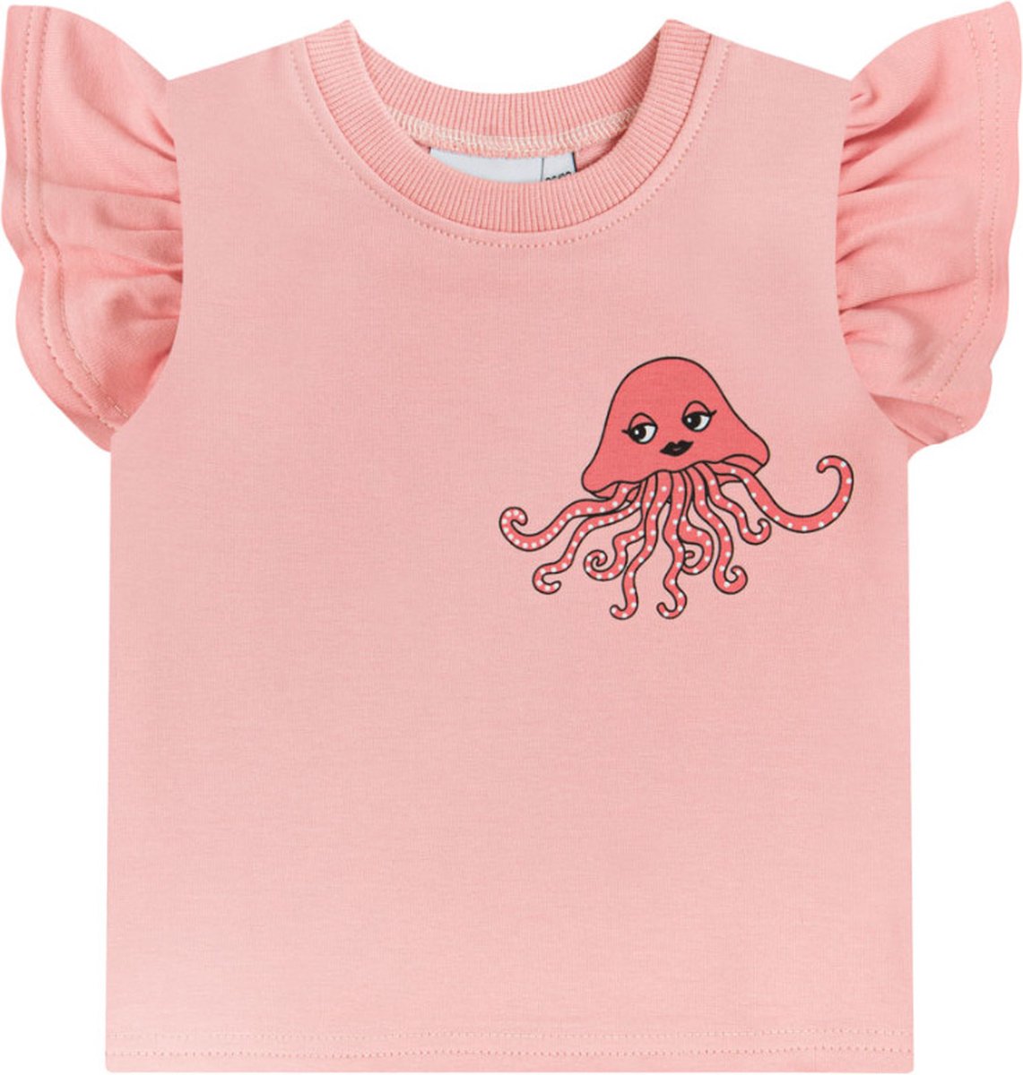 Dear Sophie T-shirt Jellyfish Frill Tank Pink Maat 134/140