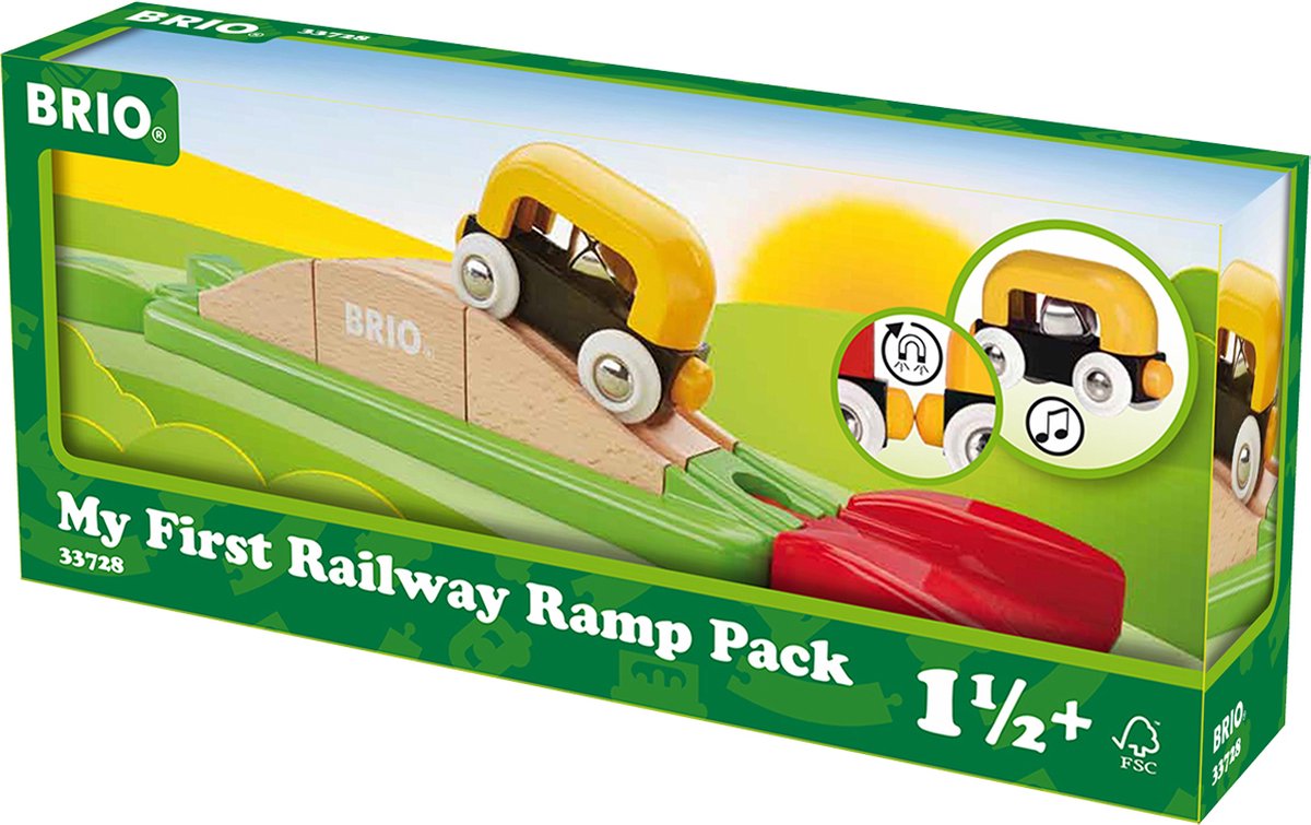 BRIO Treinbaan Basisset Mijn eerste treinbaan - Vanaf 1,5 jaar