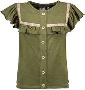 Like Flo T-shirt meisje olive maat 110