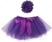 Tutu set - Paars baby - 0-6maanden