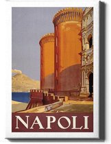 Walljar - Napoli - Muurdecoratie - Canvas schilderij