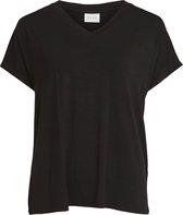 VILA VIBELIS V-NECK S/S TOP/SU - NOOS Dames T-shirt - Maat XS