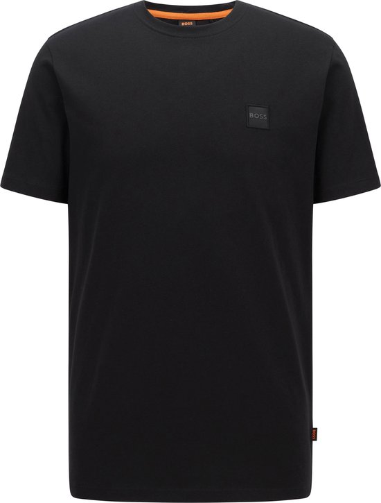 Hugo Boss - T-shirt Tales Responsible Zwart - Heren - Maat XL - Regular-fit