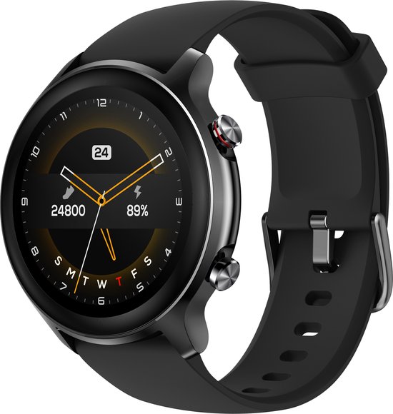 Smartwatch - Smartwatch Heren - horloges voor mannen - Android - IOS -  Zwart | bol