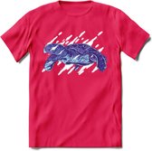 Dieren T-Shirt | Schildpad shirt Heren / Dames | Wildlife Turtle cadeau - Roze - S