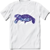 Dieren T-Shirt | Schildpad shirt Heren / Dames | Wildlife Turtle cadeau - Wit - XL