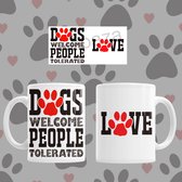Mok Dogs welcome people tolerated (Love dog/s)