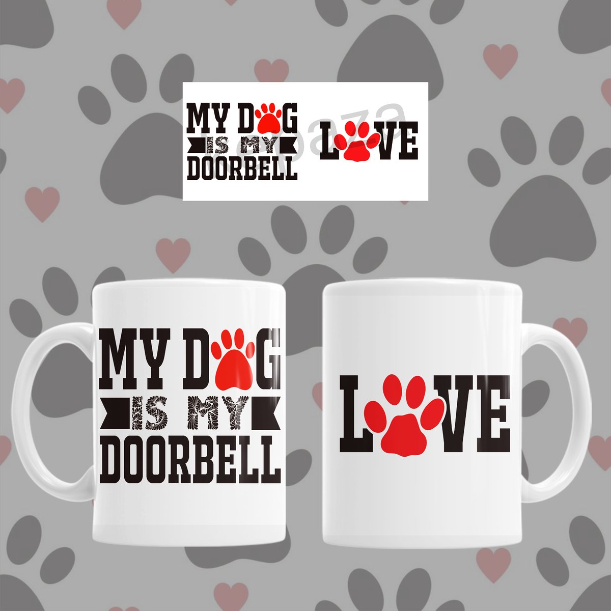 Mok My dog is my doorbell (Love dog/s)